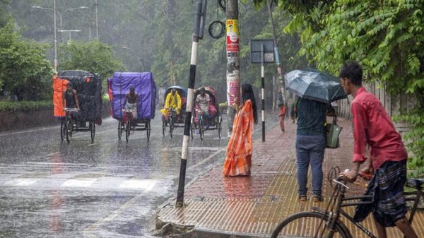 দেশজুড়ে বৃষ্টির পূর্বাভাস
